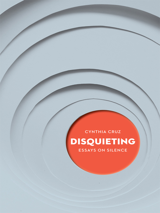 Title details for Disquieting by Cynthia Cruz - Available